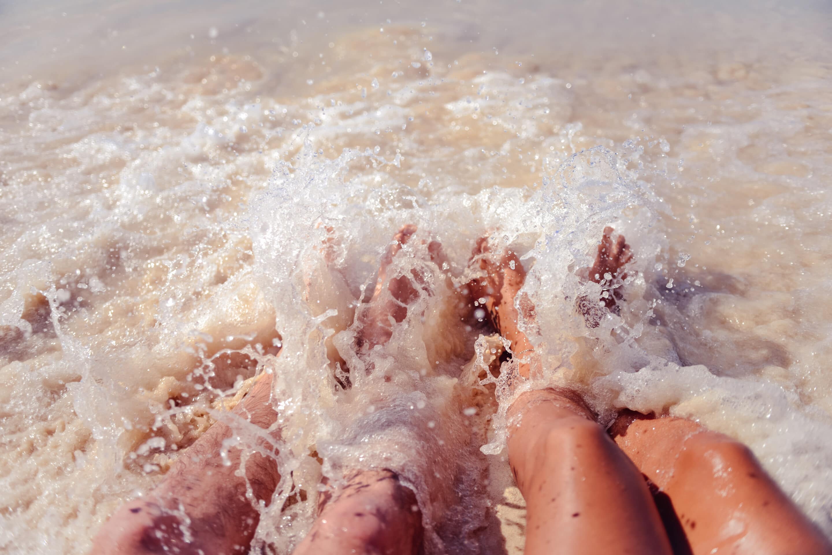 thigh chafing at the beach