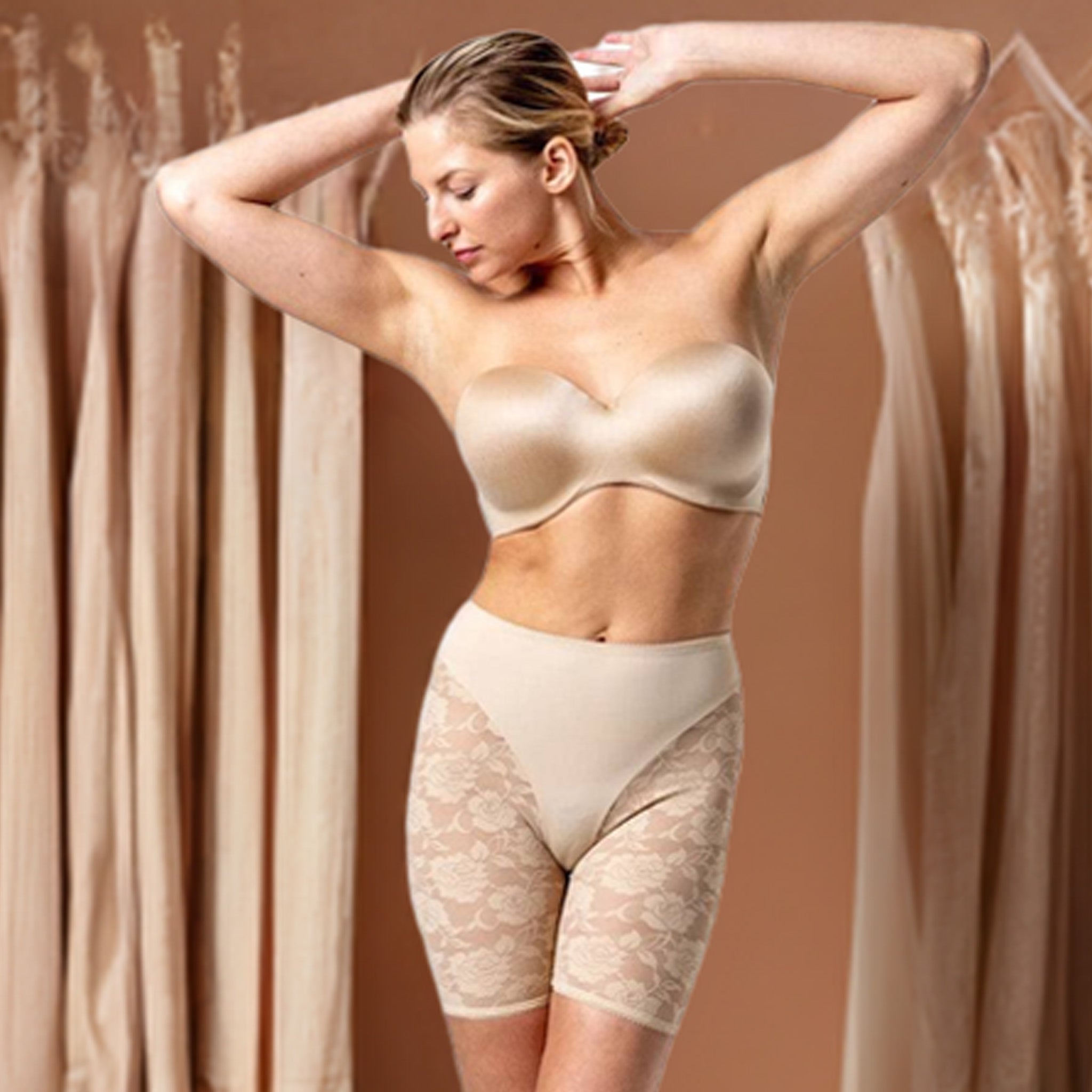 Allure Panty Shorts by Bandelettes® | Beige