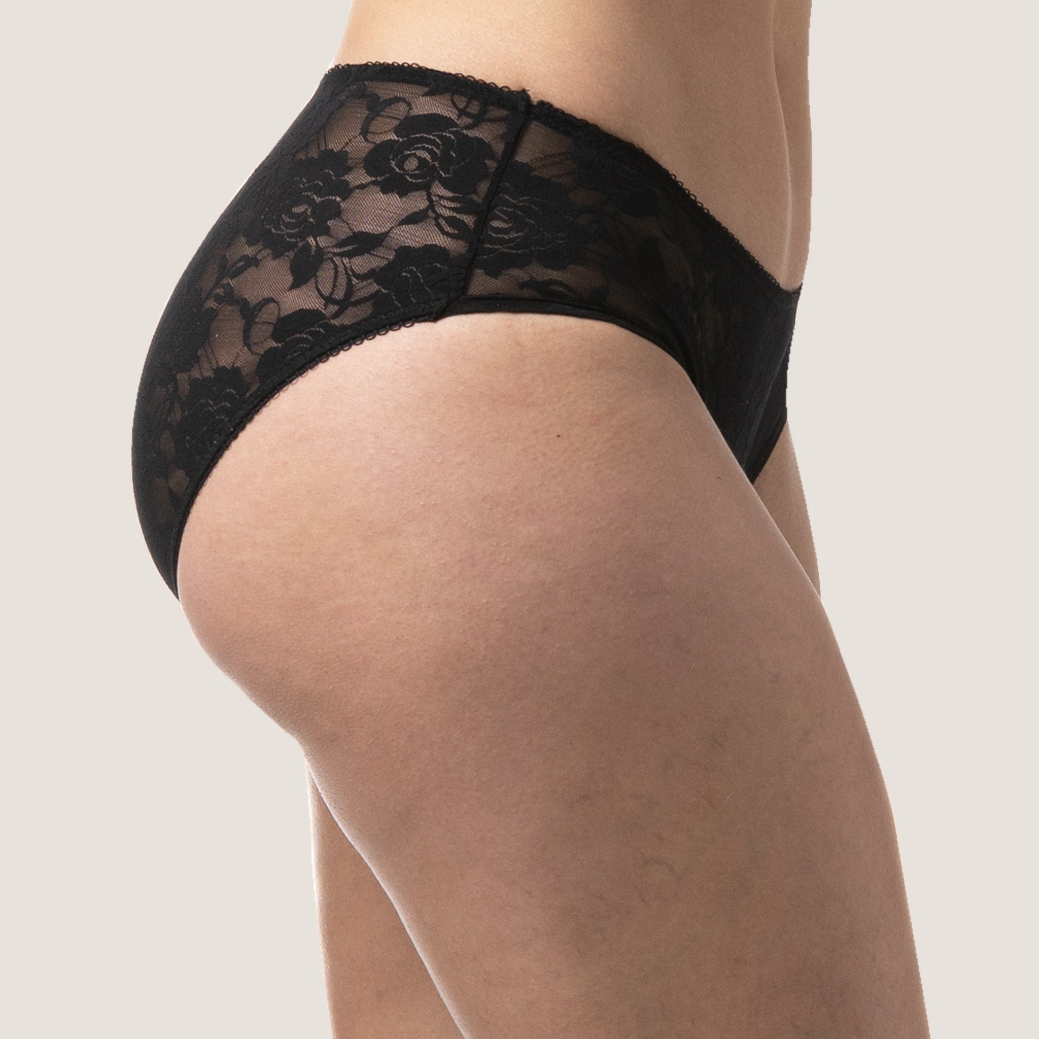 Flirt Bikini Panty by Bandelettes® | Black