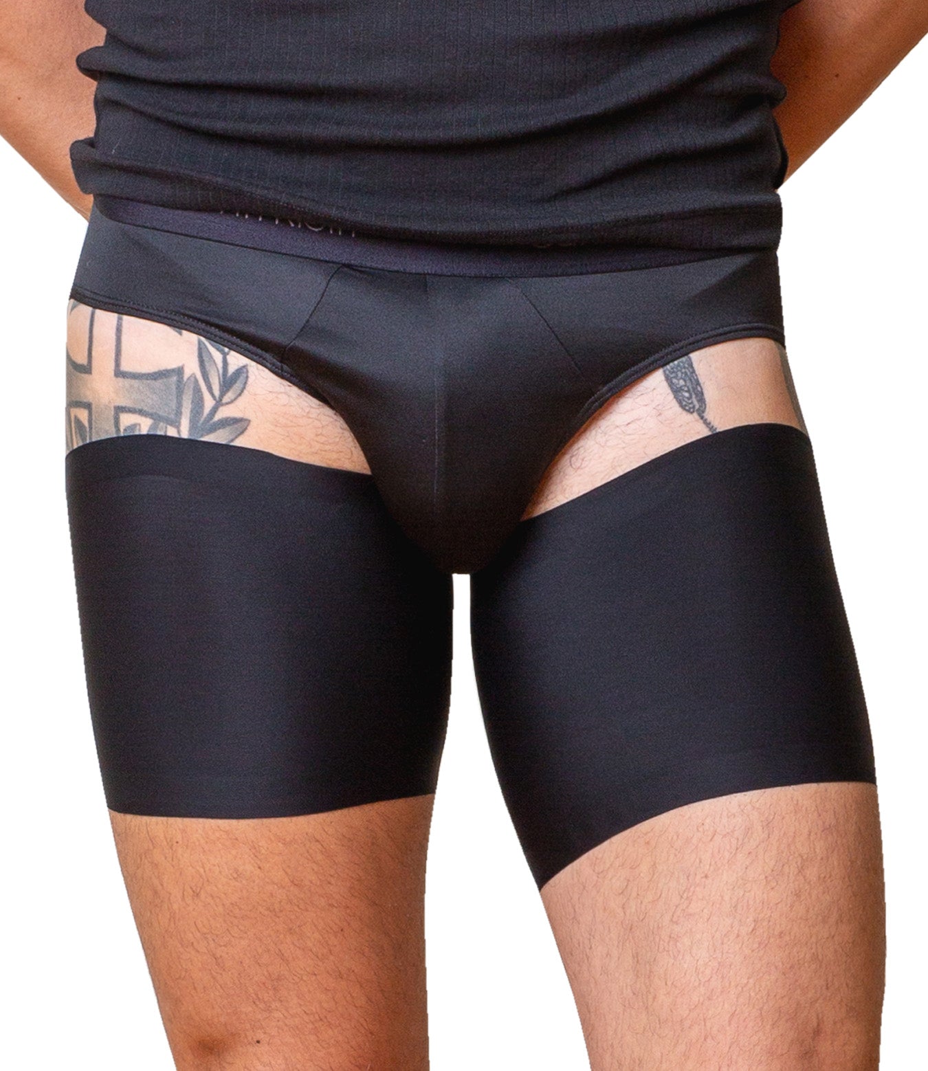 Bandelettes® Performance Thigh Bands for Men | Black