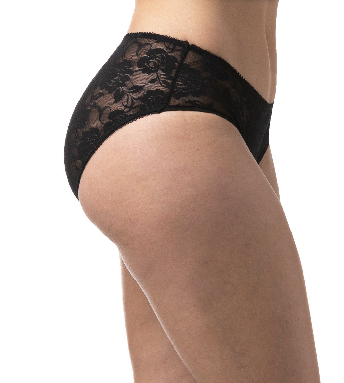 Flirt Bikini Panty by Bandelettes® | Black