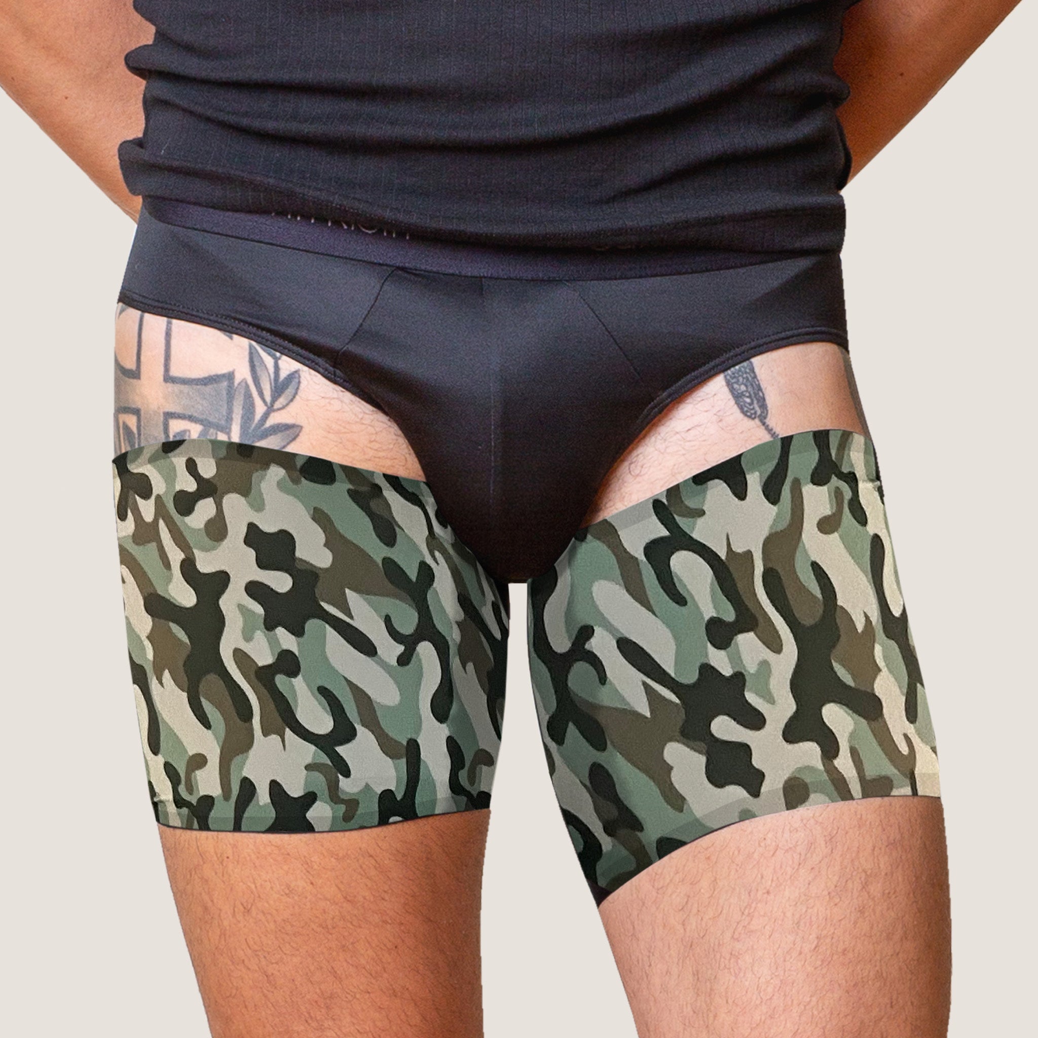 Bandelettes® Performance Thigh Bands for Men | Camouflage
