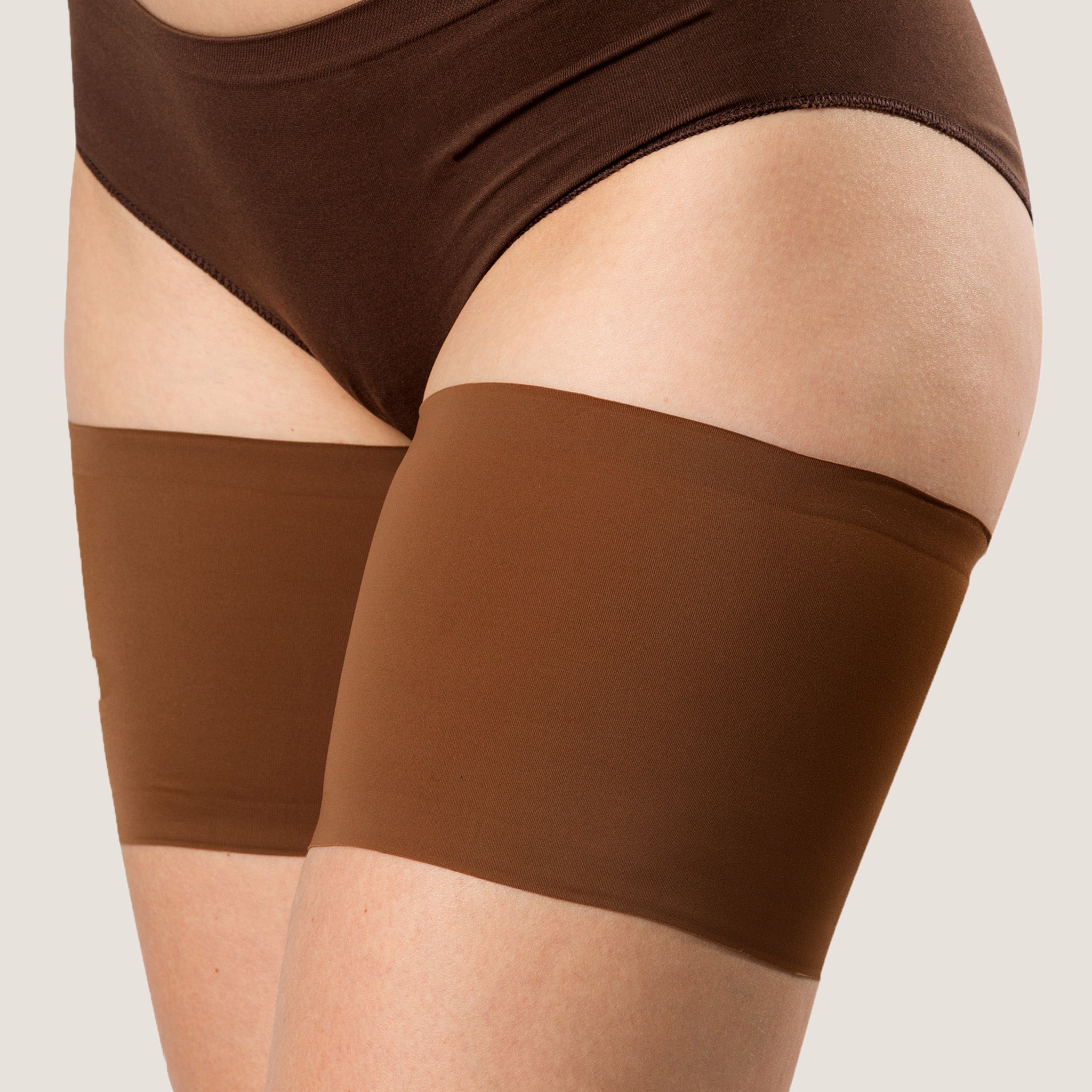 Performance Thigh Bands by Bandelettes® | Chocolate