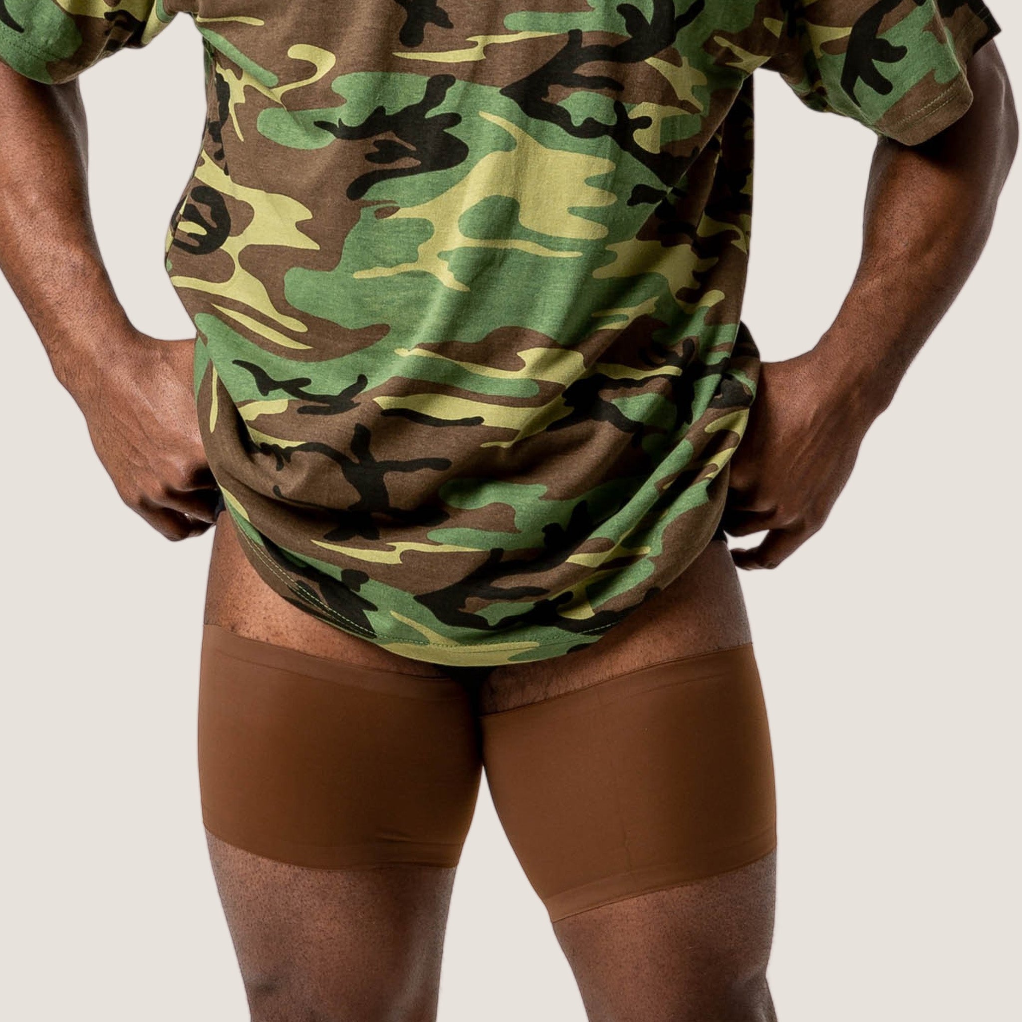 Bandelettes® Performance Thigh Bands for Men | Chocolate