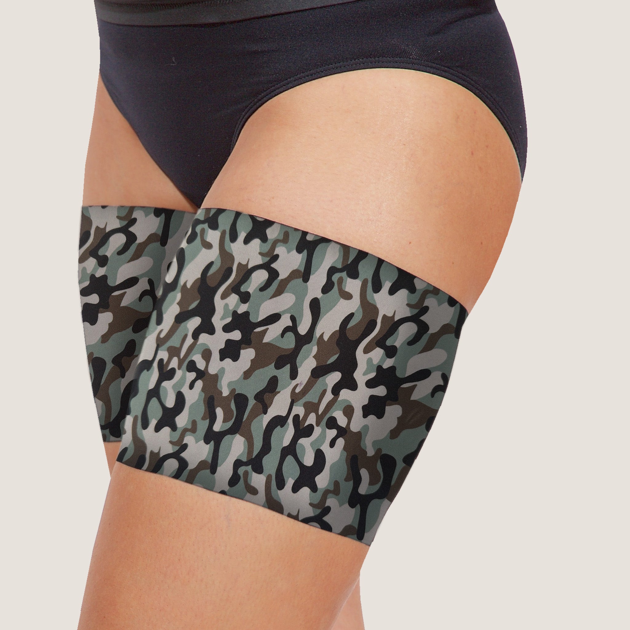 Performance Thigh Bands by Bandelettes® | Camouflage
