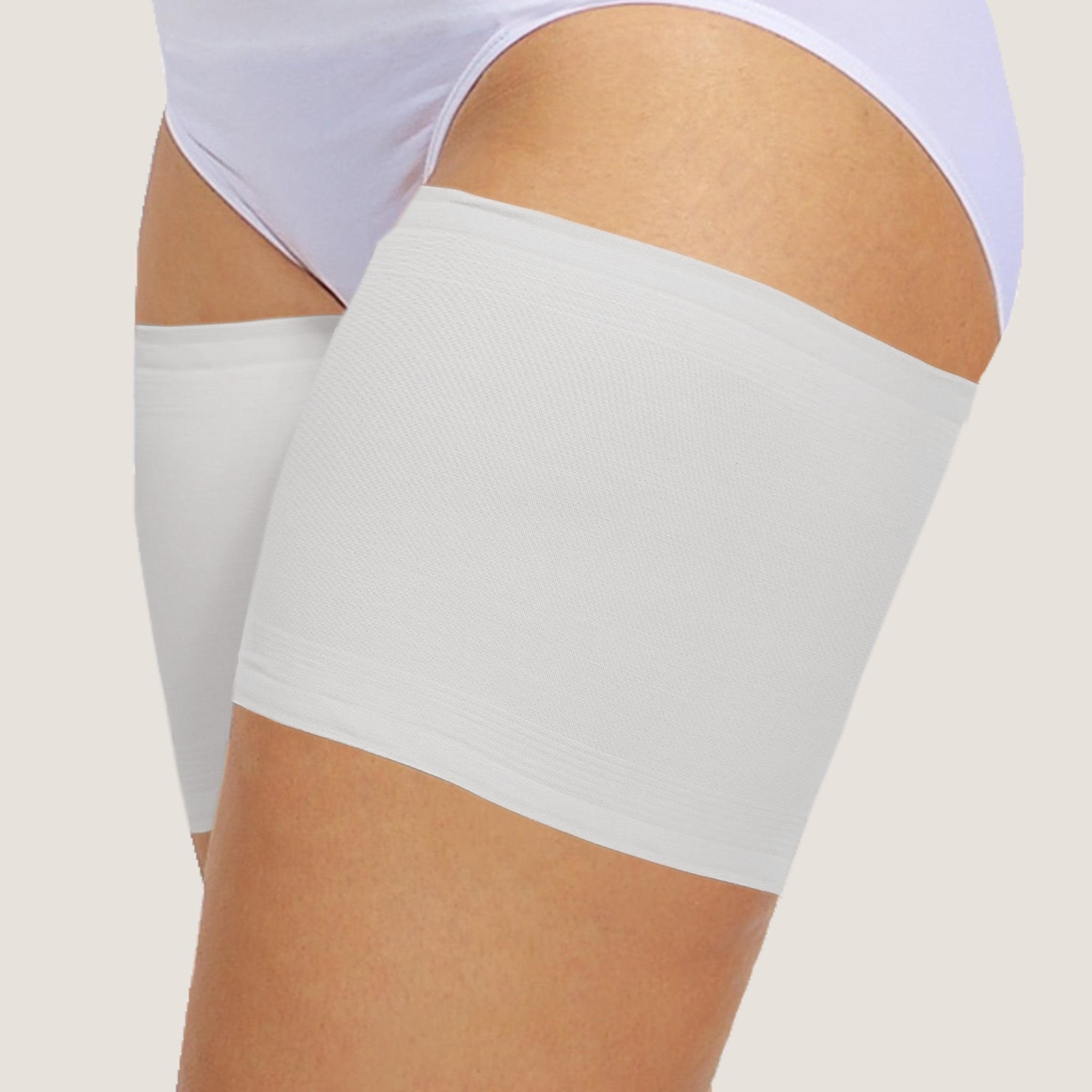 Performance Thigh Bands by Bandelettes® | White