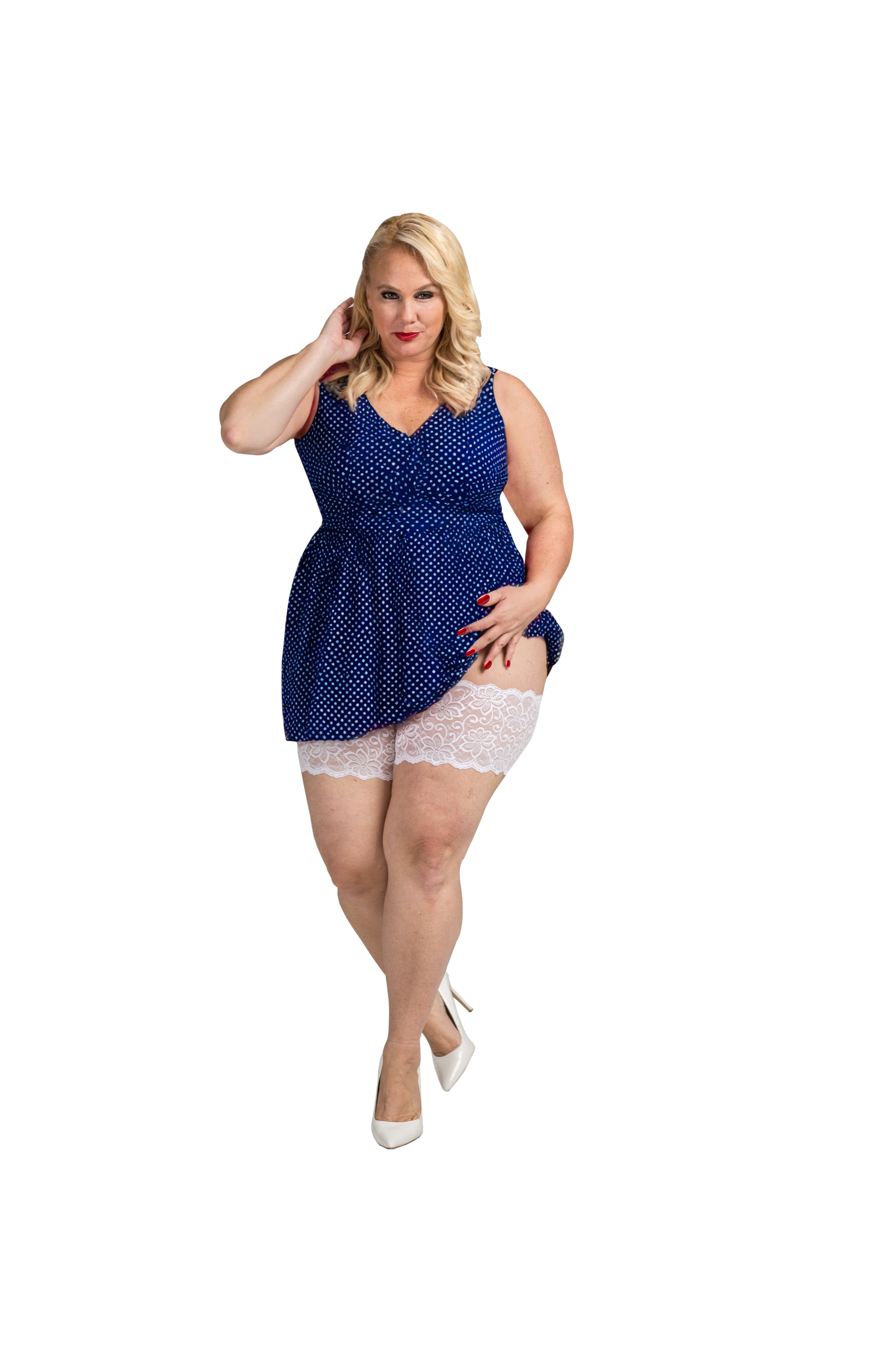 Dolce Thigh Bands by Bandelettes® | White