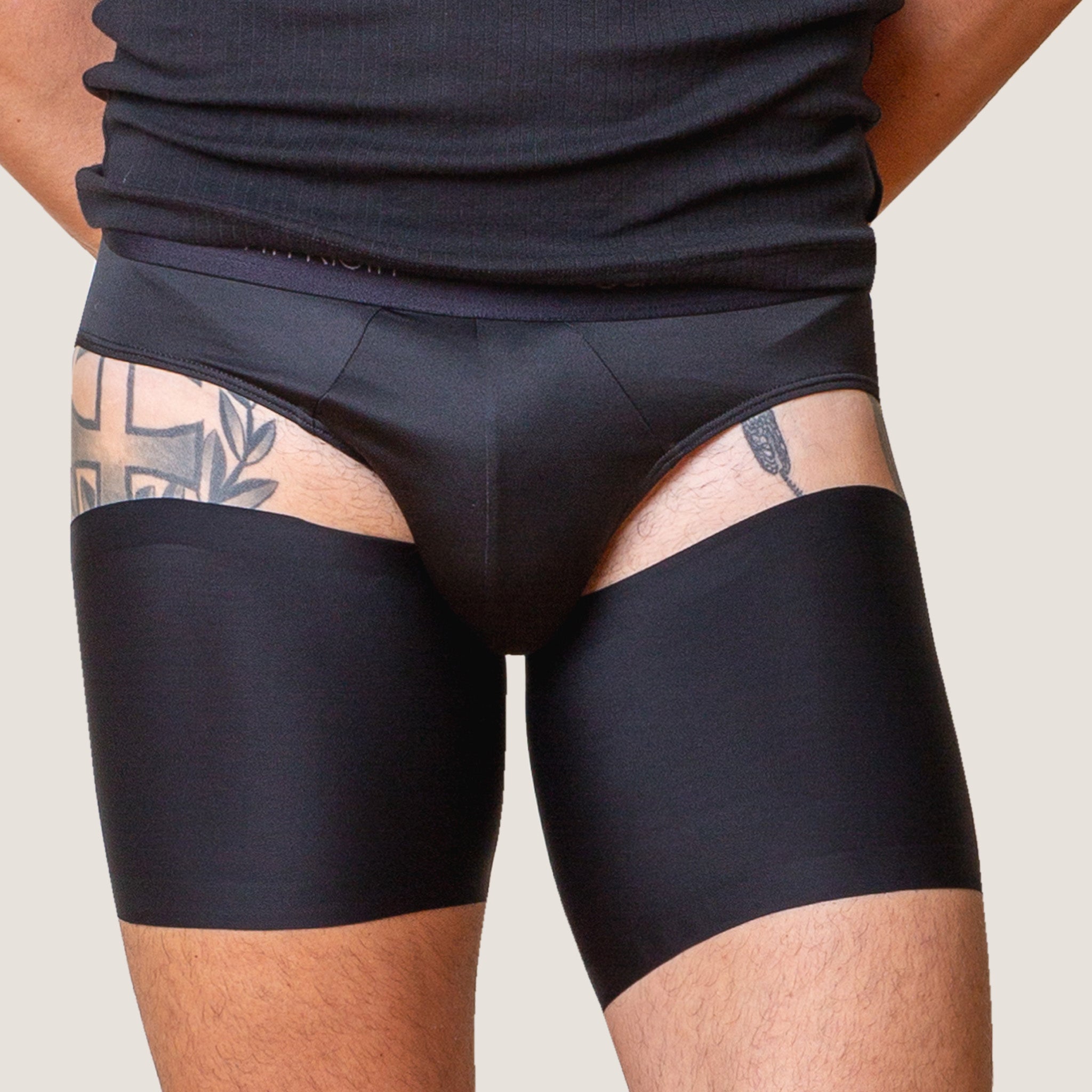 Bandelettes® Performance Thigh Bands for Men | Black