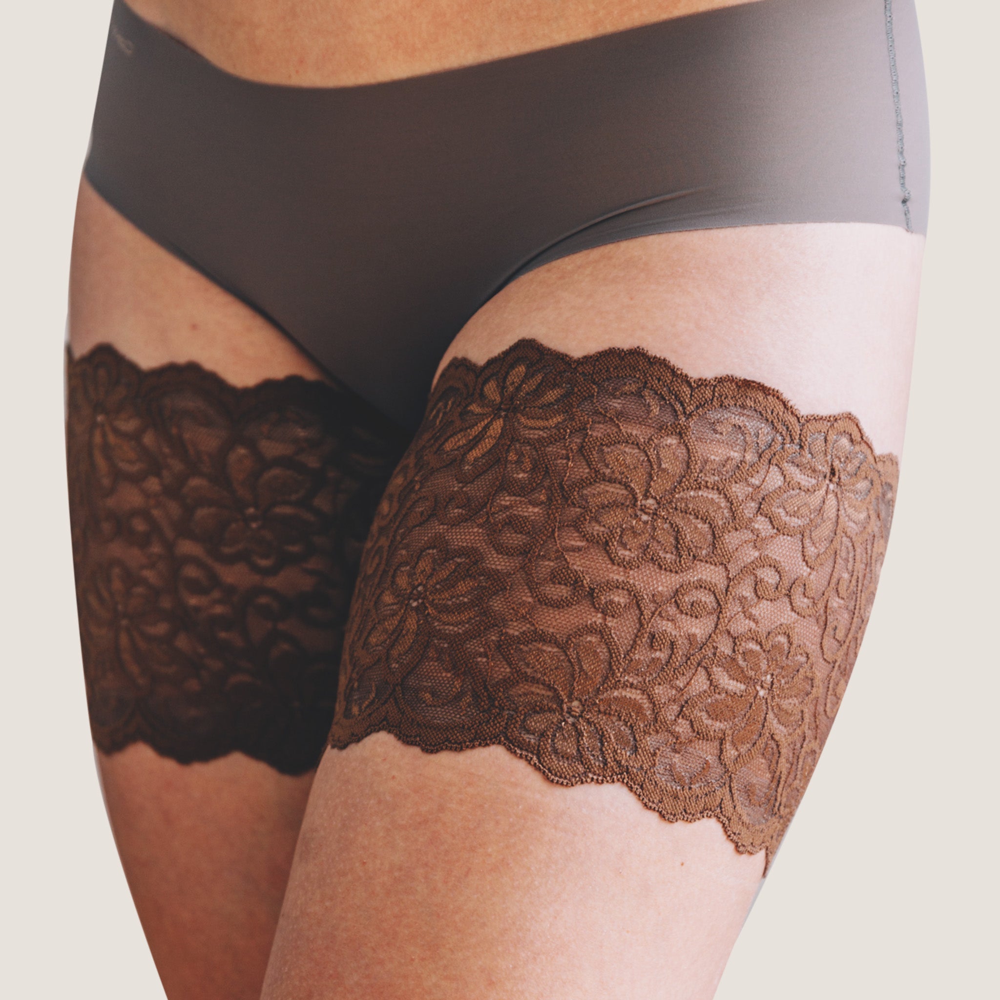 Dolce Thigh Bands by Bandelettes® | Chocolate