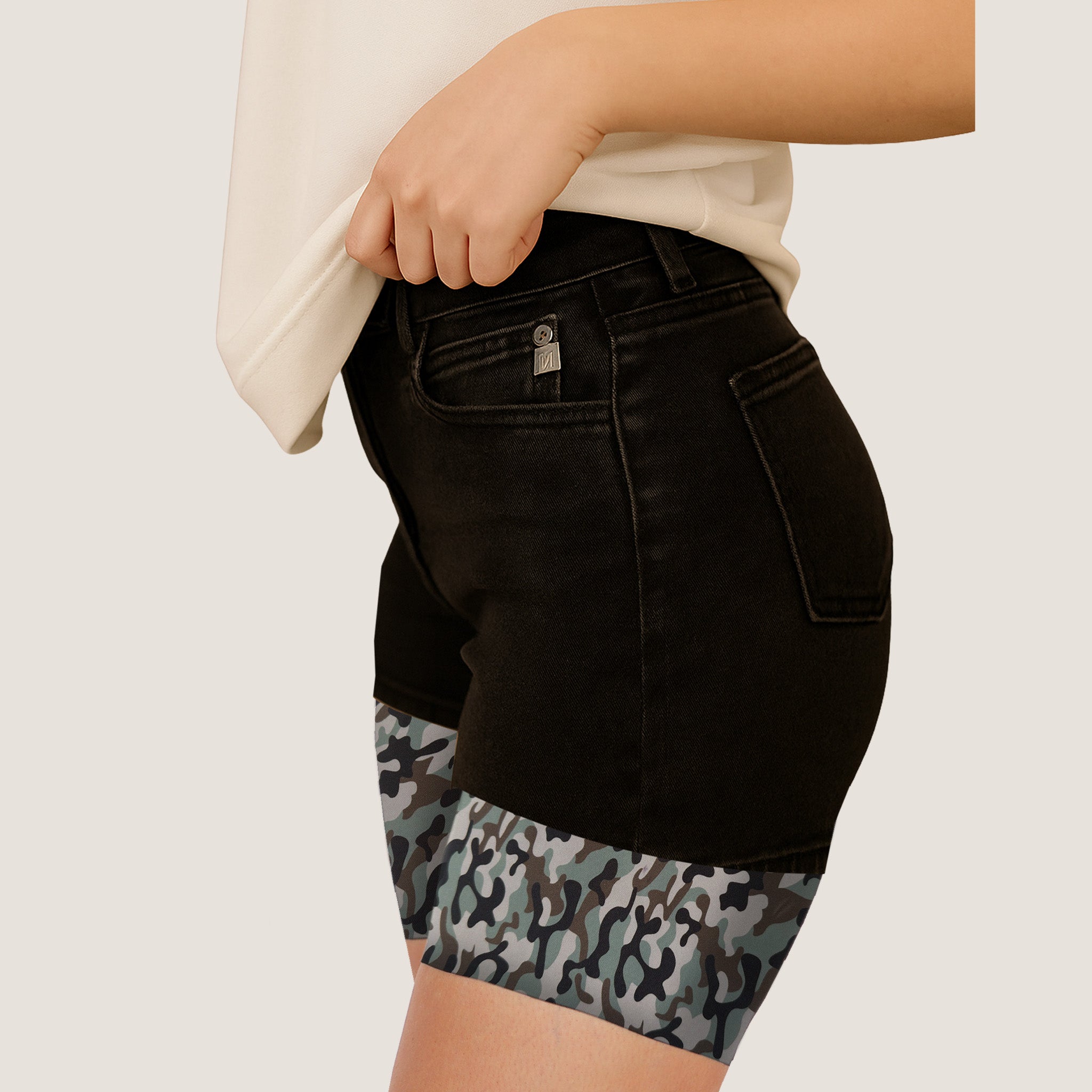 Performance Thigh Bands by Bandelettes® | Camouflage