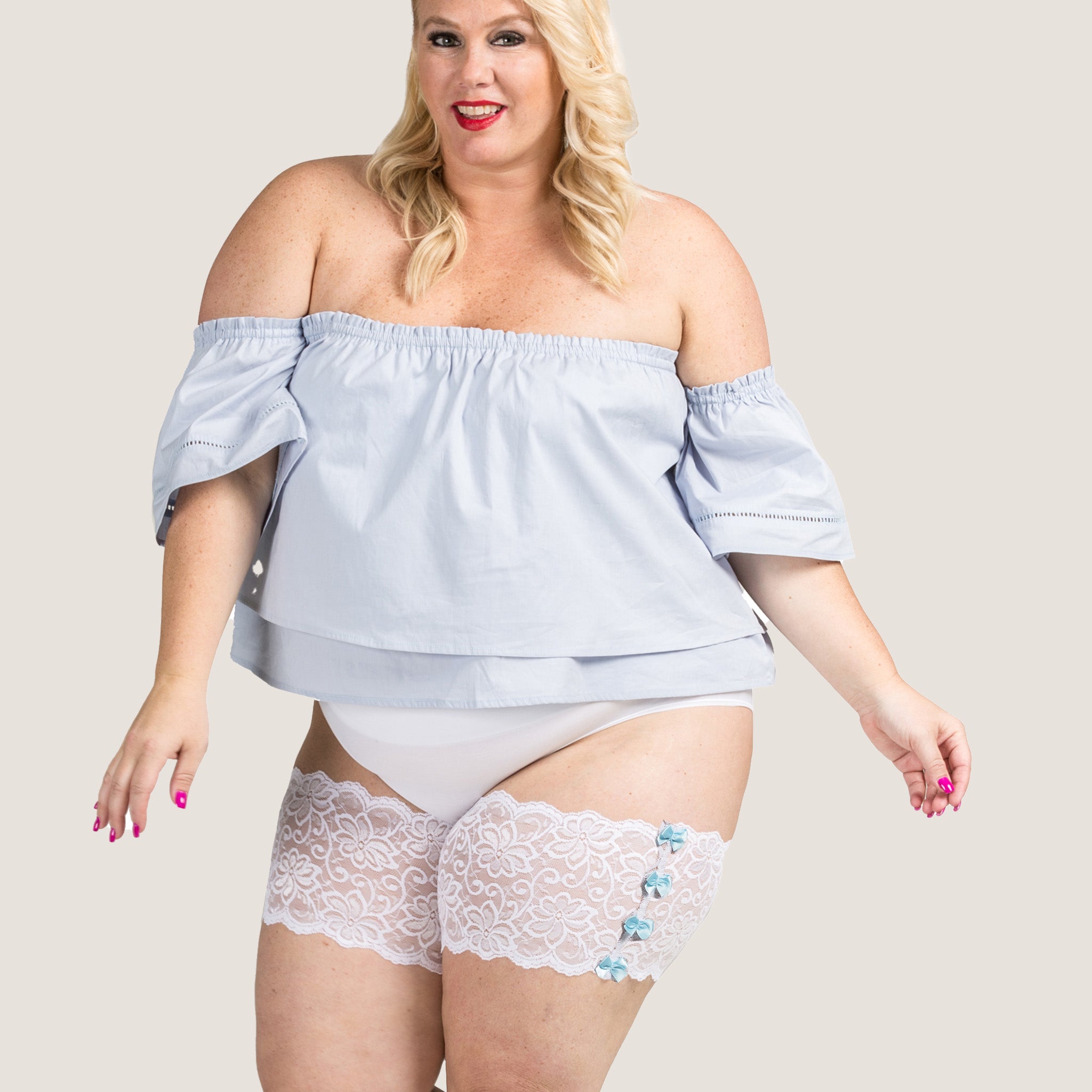 Dolce LTD Thigh Bands by Bandelettes® | White