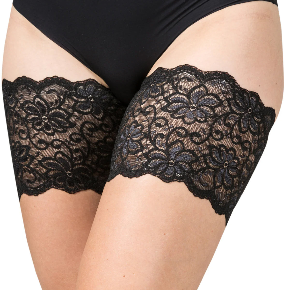 Dolce Thigh Bands by Bandelettes® Black - Main Image