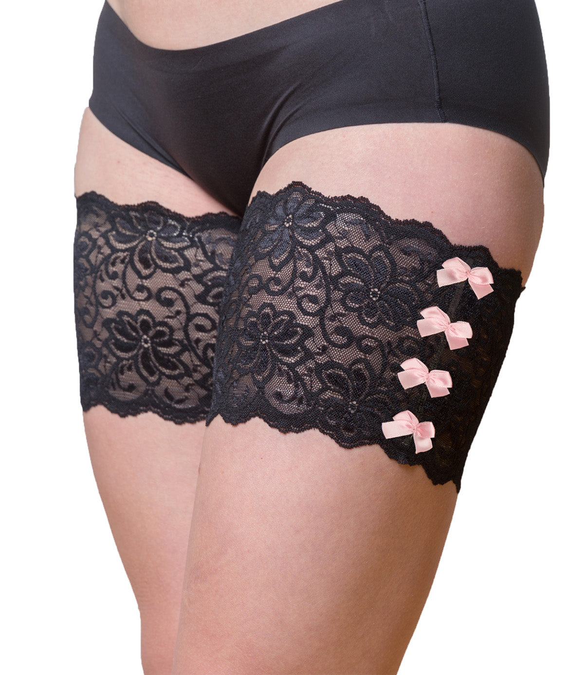 Dolce LTD Thigh Bands by Bandelettes Black